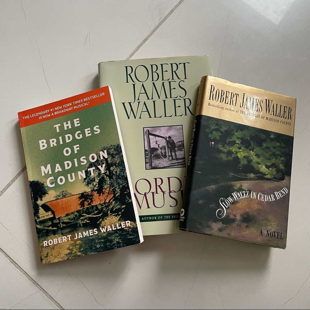 Robert James Waller Books (3)